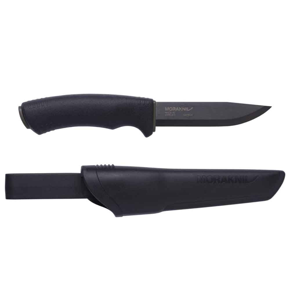 Morakniv Bushcraft BlackBlade Fixed Blade Knife | 1000 Lumens