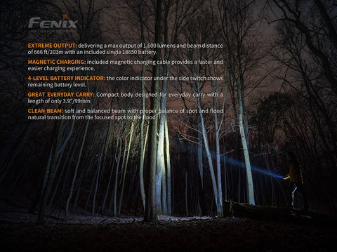 E30R Rechargeable Flashlight