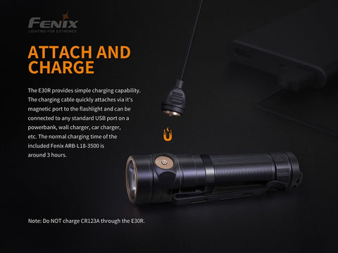 E30R Rechargeable Flashlight