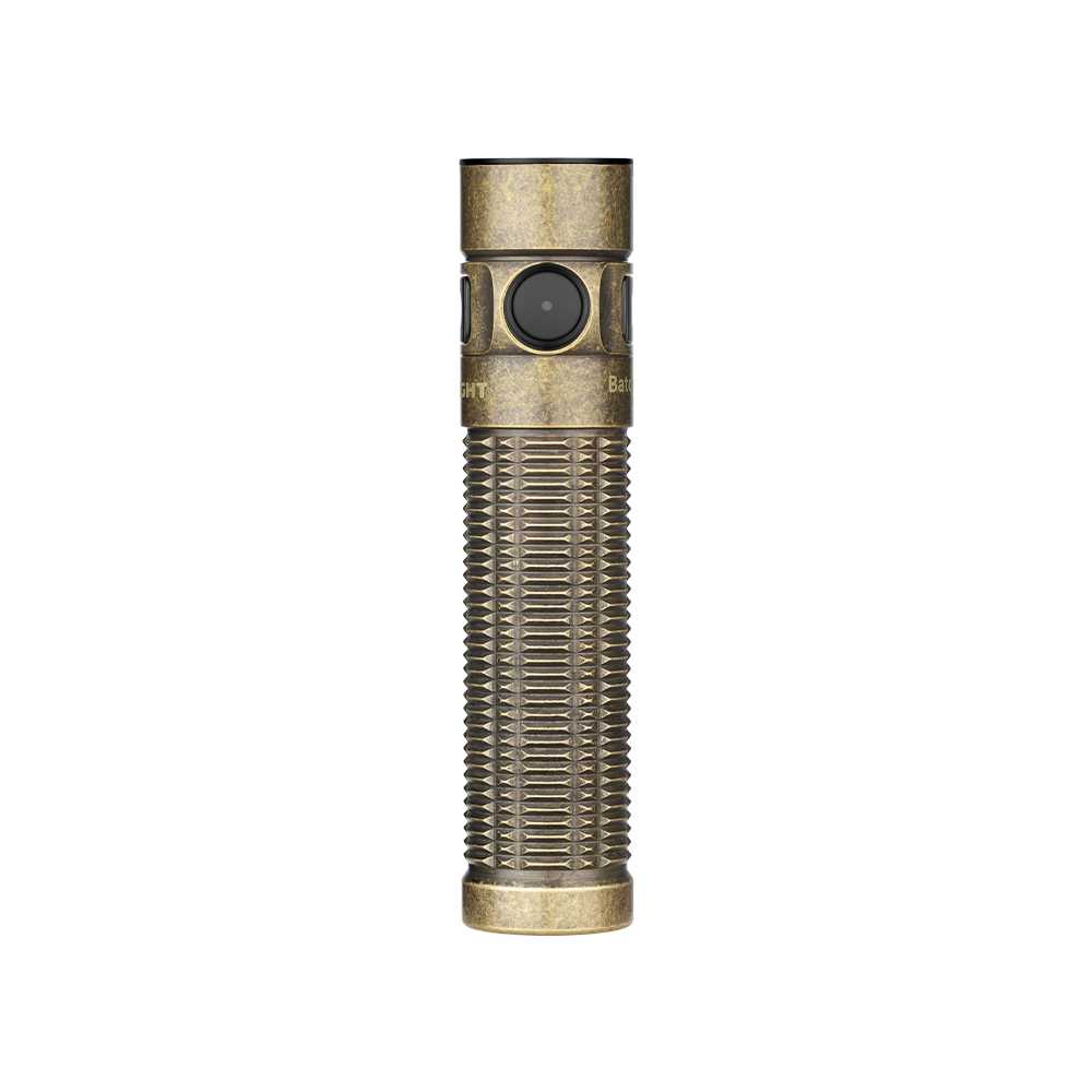 Olight Baton 3 Pro Max Powerful EDC Flashlight | Limited Edition Brass Stonewash