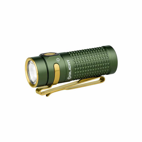 Olight Baton 4 EDC Flashlight 1300 Lumens With Charging Case | OD Green | Premium Edition