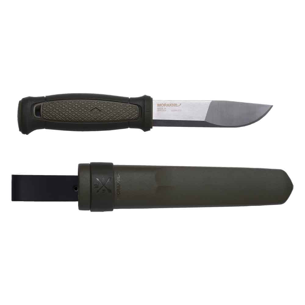 Morakniv Kansbol Fixed Blade Knife | Green | 1000Lumens