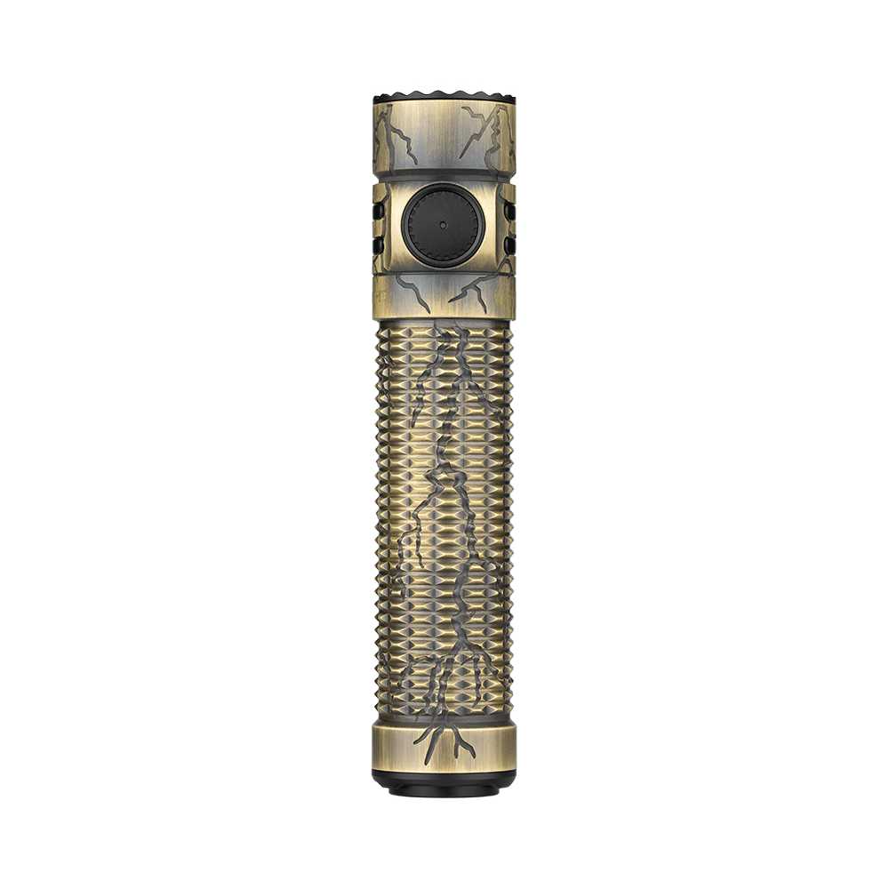 Olight Warrior Mini 3 Compact EDC Flashlight | Cracked Brass | Limited Edition