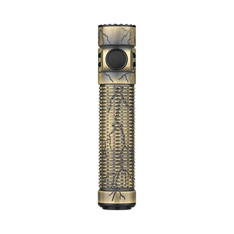 Olight Warrior Mini 3 Compact EDC Flashlight | Cracked Brass | Limited Edition