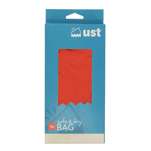 UST - 15L Safe & Dry Bag | Waterproof Camping Bag