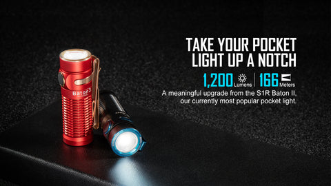light Baton 3 Rechargeable EDC Flashlight