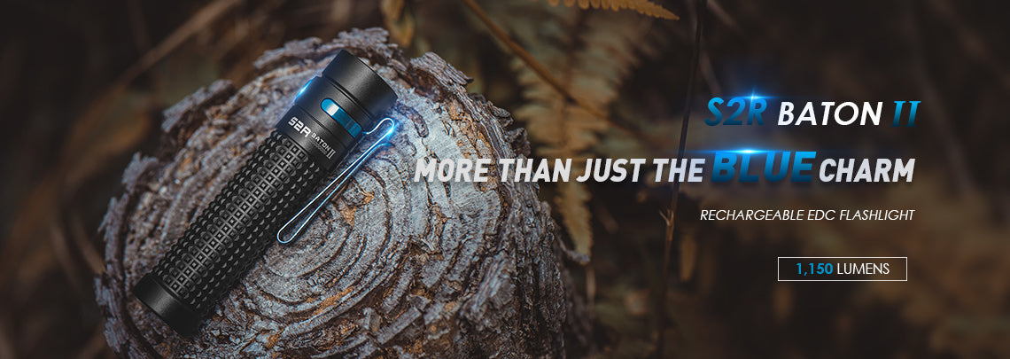 Olight S2R Baton II Rechargeable Flashlight