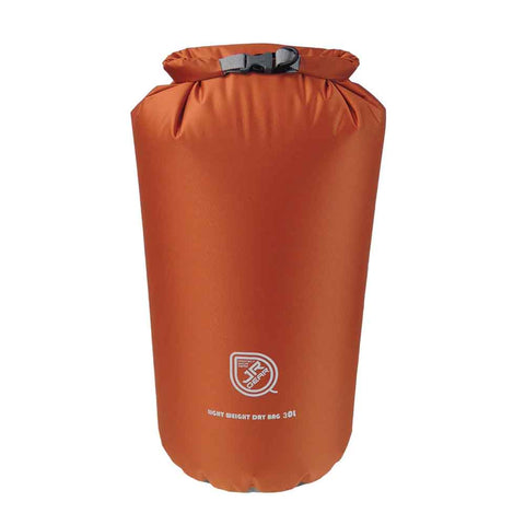 JR Gear 30L Light Weight Dry Bag (Dark Orange) | Waterproof Camping Bag