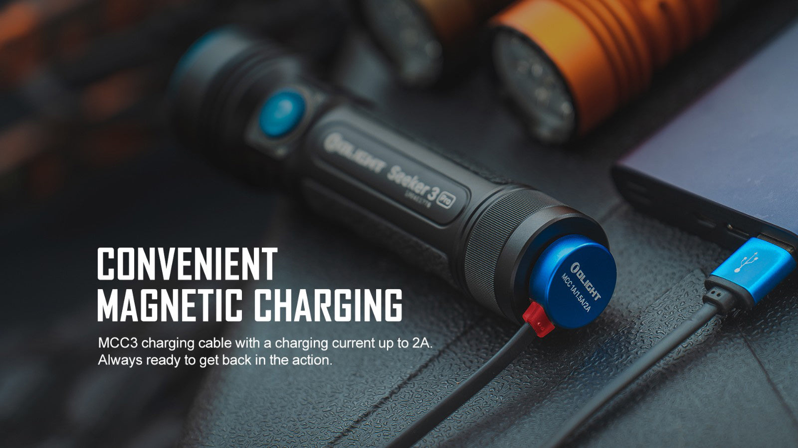Olight Seeker 3 PRO Rechargeable Flashlight