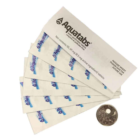 Aquatabs Water Purification Tablets 49 mg
