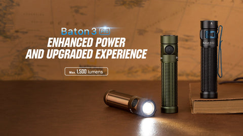 Olight Baton 3 Pro Rechargeable Flashlight