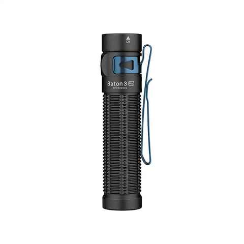Olight Baton 3 Pro Rechargeable EDC Flashlight Black