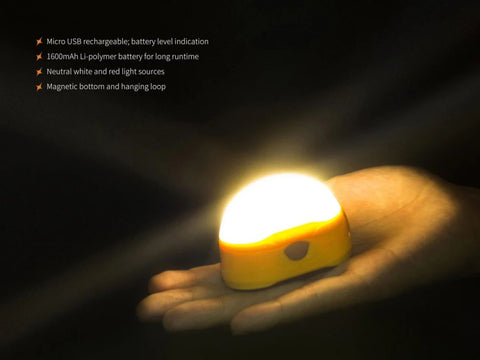 Fenix CL20R Lantern | Rechargeable Camping Lantern | 1000Lumens