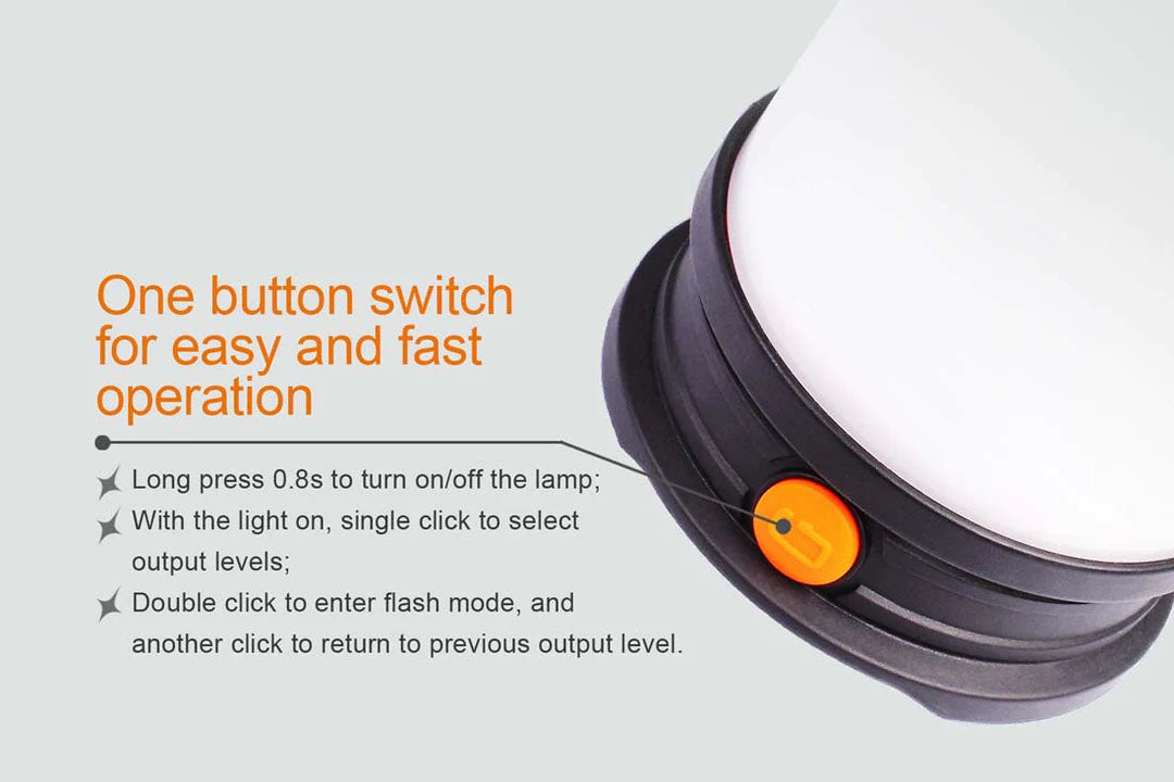 Fenix CL30R Camping Lantern | CL30R Camping Lantern | 1000Lumens