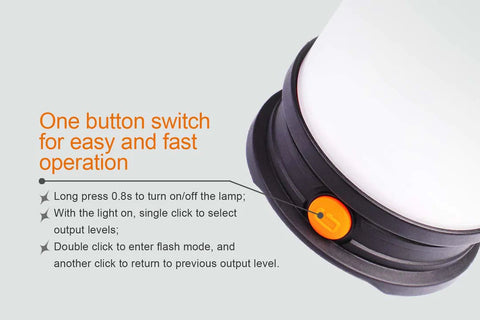 Fenix CL30R Camping Lantern | CL30R Camping Lantern | 1000Lumens
