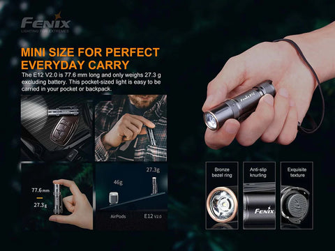 E12 V2.0 AA Flashlight