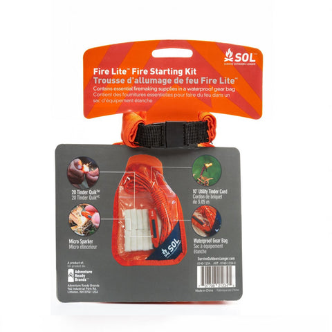 Fire Lite Kit in Dry Bag
