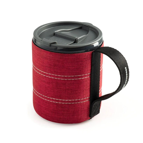 Red Infinity Backpacker Mug