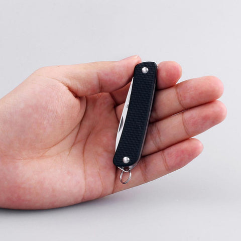 Ruike Criterion Collection S11 Folding Keychain Knife | Black