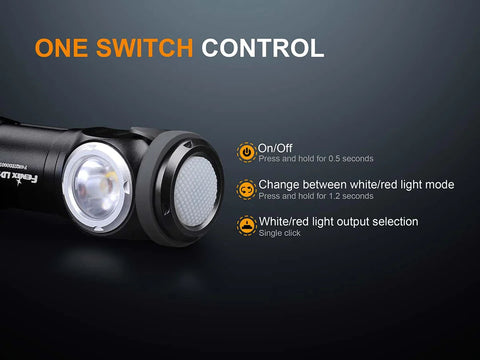 Fenix LD15R USB Rechargeable Right Angle Flashlight