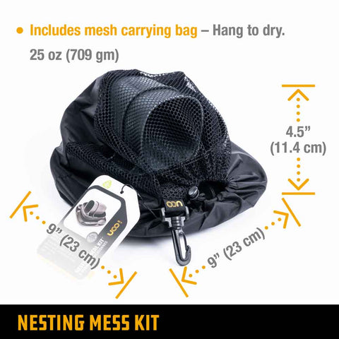 UCO Gear - Nesting 2-Person Meal Kit With Mesh Bag