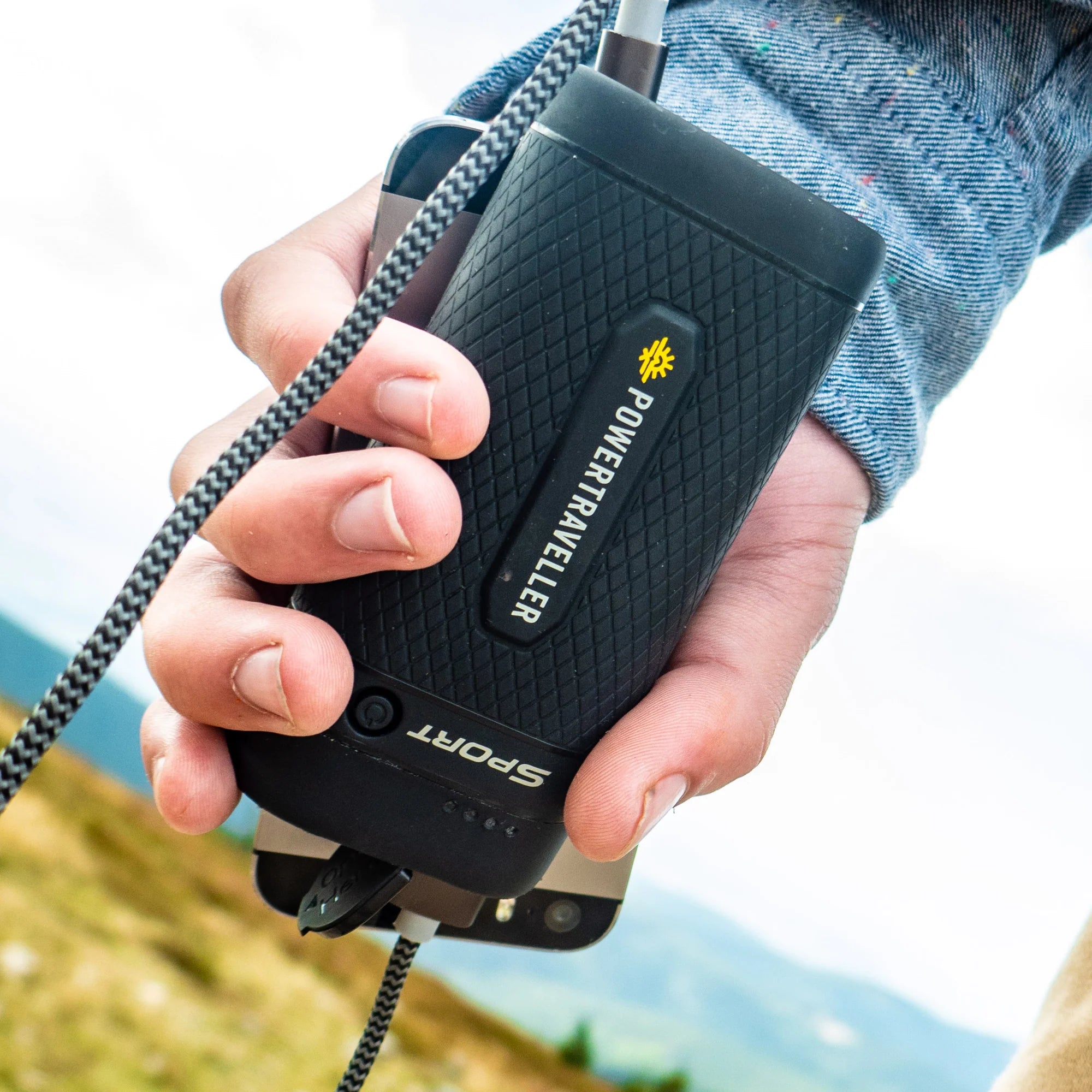 PowerTraveller - Sport 25 Power Bank | 1000lumens