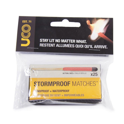 Stormproof Matches - 25 Pack
