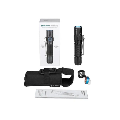Olight Warrior 3S Rechargeable Tactical Flashlight | 1000Lumens.ca