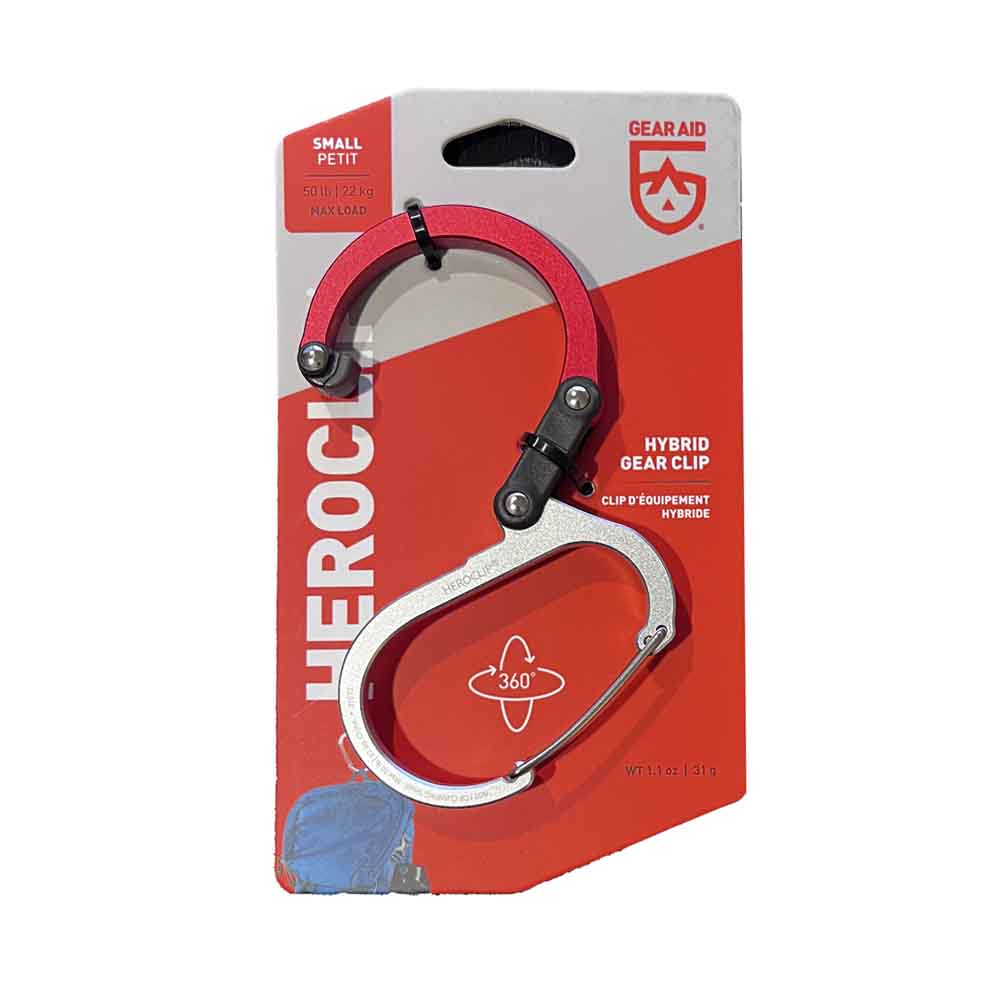 Gear Aid - Heloclip Small Gear Clip (Hot Rod Red)