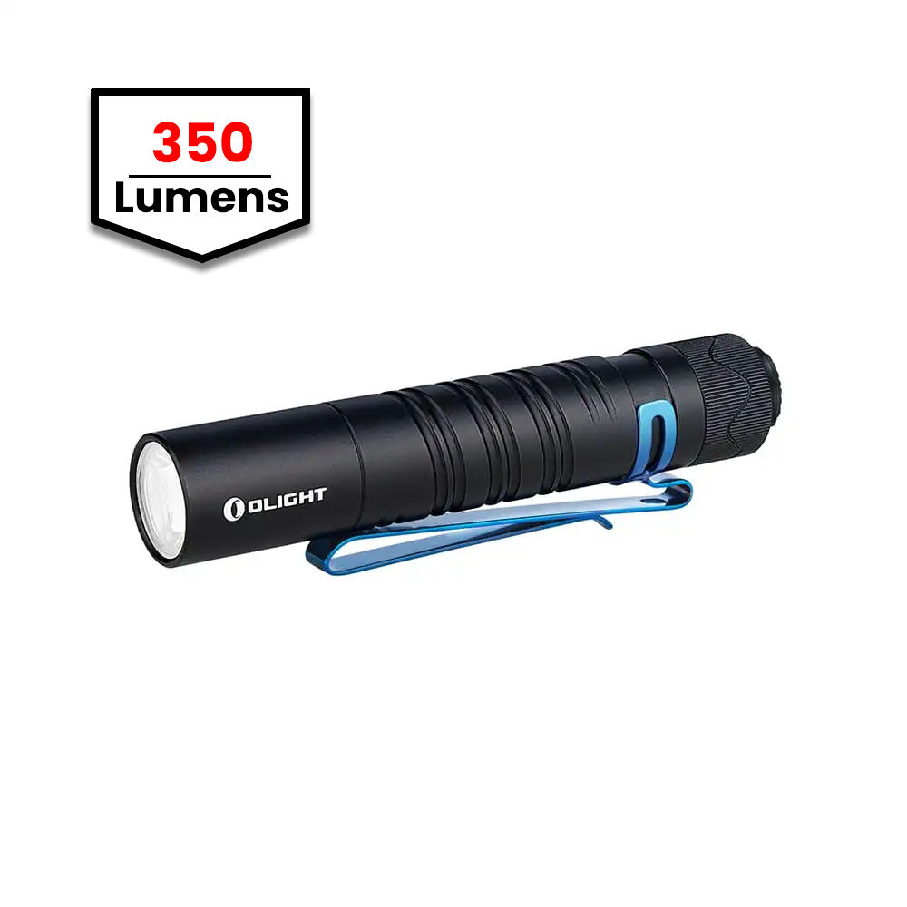 Olight i5R EOS Rechargeable EDC Flashlight | Black | 1000Lumens.ca
