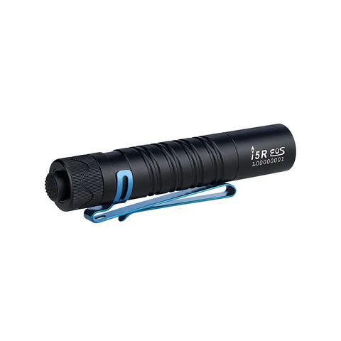 Olight i5R EOS Rechargeable EDC Flashlight | Black | 1000Lumens.ca