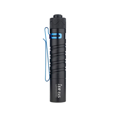 Olight i5R EOS Rechargeable EDC Flashlight | Black | 1000Lumens.ca