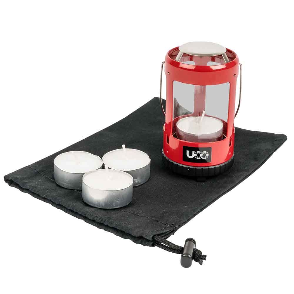 UCO Gear - Mini Candle Lantern Kit 2.0 (Red)