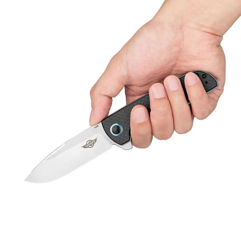 Oknife Freeze 2 Folding Knife | Carbon Fiber Overlay