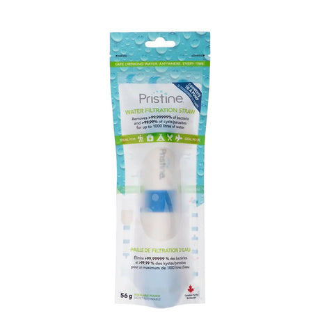 Pristine Water Filtration Straw