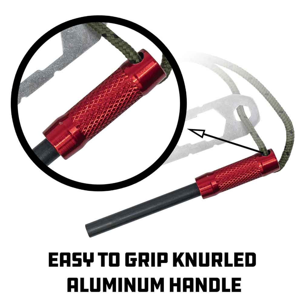 UCO Gear - Survival Fire Striker (Red/Black)
