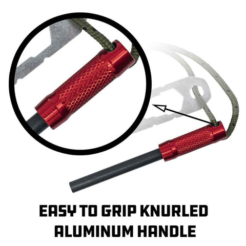 UCO Gear - Survival Fire Striker (Red/Black)