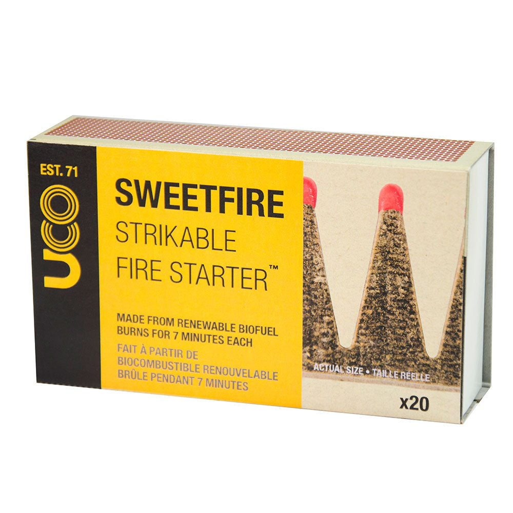 UCO Sweetfire Strikable Fire Starter 20pk