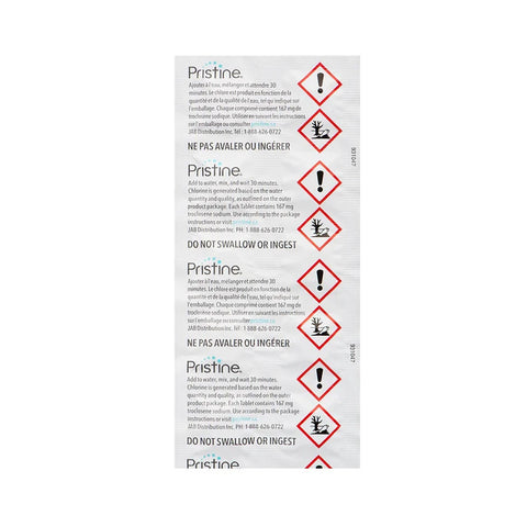 Pristine® Water Treatment Tabs 167 mg